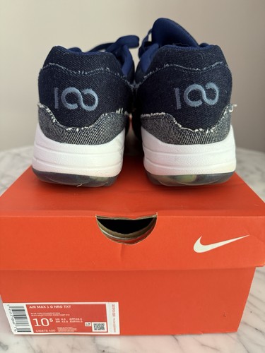 Nike Air Max 1 G NRG TXT "No Denim Allowed" Blue Void CI6876-400 Herren 10,5 US - Bild 2 von 6