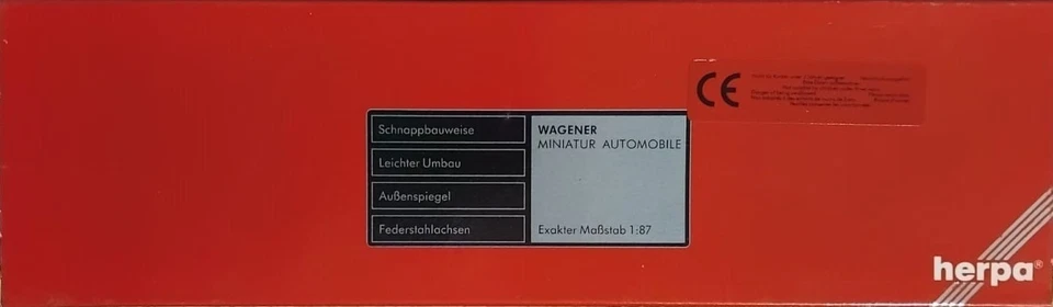 HERPA 826121 Camion cisterna autoarticolato 5 assi MB "BP" - scala H0 - Immagine 4 di 4