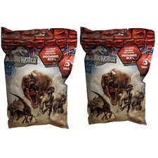 Jurassic Park Jurassic World Dinosaur Figure Bag of 15 Pieces New Lot of 2