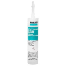 DOWSIL 3138496 Silicone Adhesive Sealant,Blue,839 53DC45