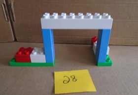 Duplo Lego #6133 Disney Cars Race Day McQueen Jeff Gorvette Complete O28