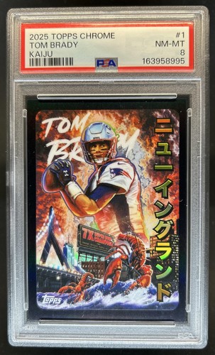 2025 Topps Chrome Tom Brady Base (RAW)