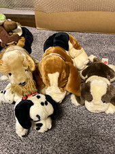 Plush Soft Toy Dog Bundle (4pcs) Small 15-35cm