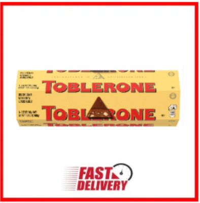 Toblerone Swiss Milk Chocolate Bar, 3.52 oz, 6-Count