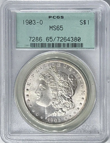 1903-O $1 PCGS OGH MS65 Morgan Silver Dollar 07264380