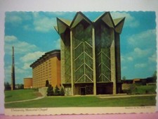 Valparaiso University Memorial Chapel Indiana 1968