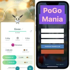 Shiny Dynamax Eevee✨mini PTC 20k✨(read description)