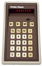 1974 Radio Shack EC-300 Handheld Calculator 100 WORKING W/OEM Power Supply RARE