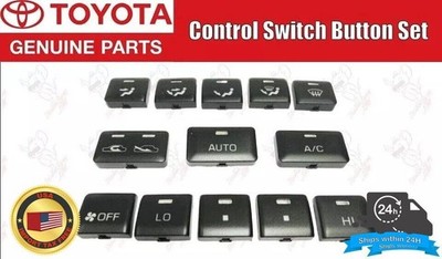 TOYOTA AC Climate Control Switch Button Set Land Cruiser 80 55905