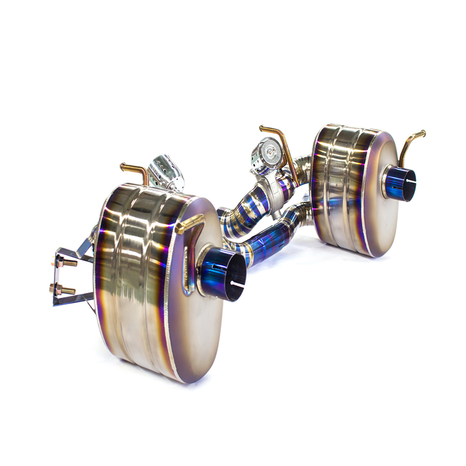 Performance Catback Exhaust System with Valve Control for Ferrari