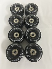 Trailblazer 62mm Black Outdoor 82A Quad Skate Wheels