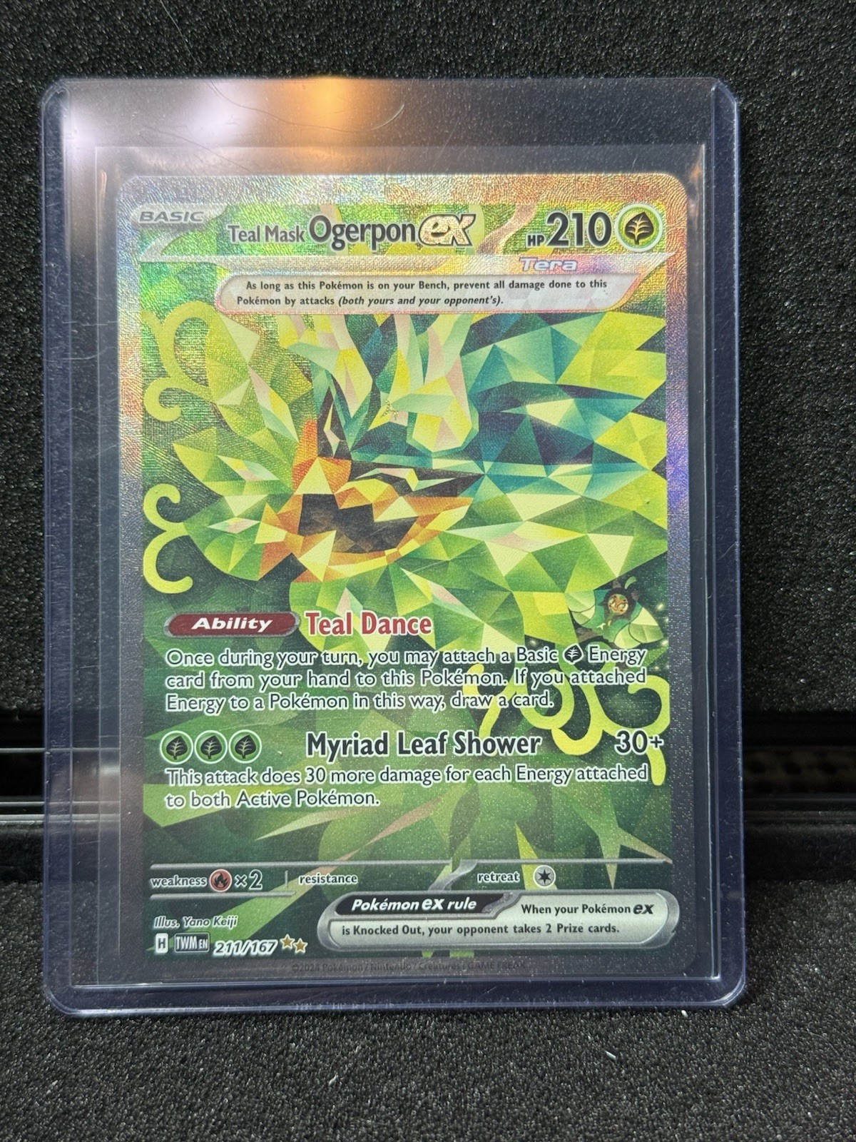 Teal Mask Ogerpon ex 211/167 Sv06: Twilight Masquerade Holo