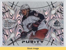 2022-23 Upper Deck SP Game Used Purity Rookies Trey Fix-Wolansky #P-78 READ 10x3