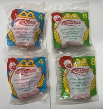 2000 McDonald's Happy Meal Finger Board 4 8 Toy Skateboard with Clip - Lot