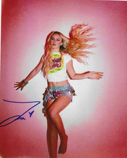 * ZARA LARSSON * signed 8x10 photo * MIDNIGHT SUN * VENUS * COA *