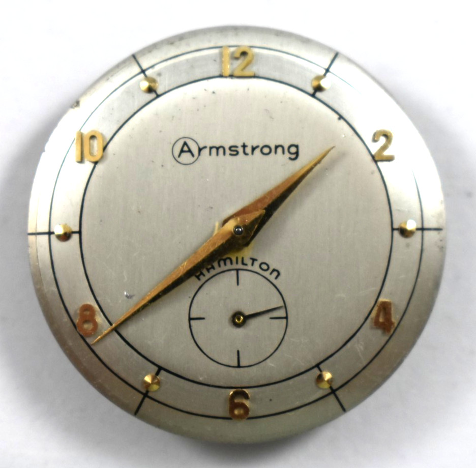 Vintage Hamilton Manual Wind 22J 770 Wrist Watch Movement lot.ed