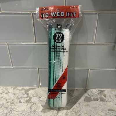 WELLINGTON RE-WEB KIT 72 Ft Green & White Stripes Polypropylene New