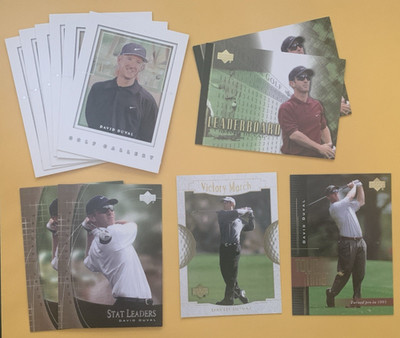 David Duval, 2001 British Open Champion, LOT of 12