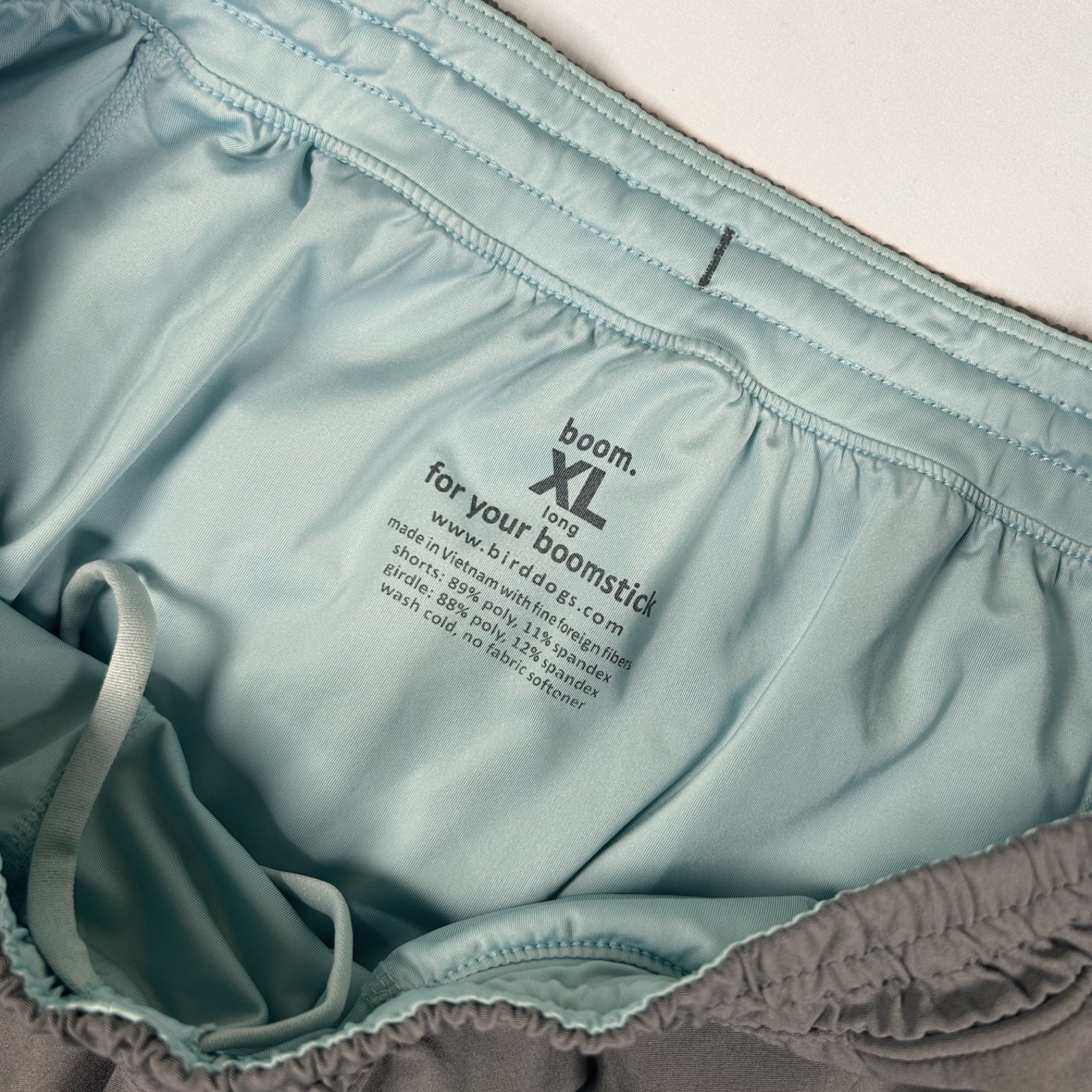 Bird Dogs Men Solid Grey Polyester Running Shorts… - image 2