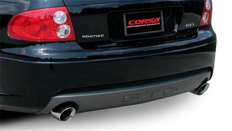 Sistema de escape CORSA Performance Fits Sport Cat-Back para Pontiac GTO 2005-2006 Foto 4 de 4