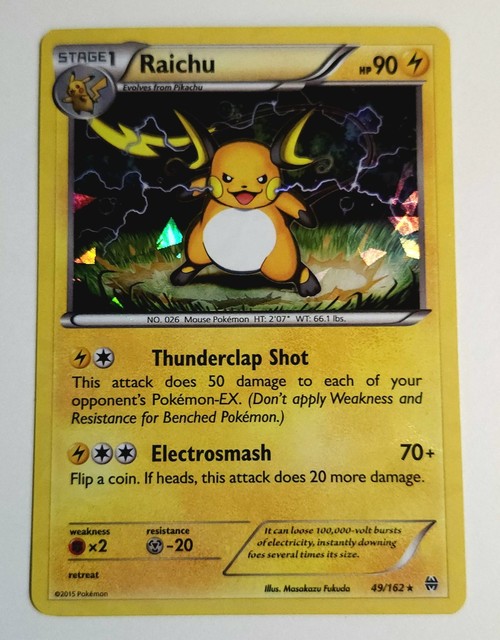 Raichu [Cracked Ice] #49 (Breakthrough (2015))