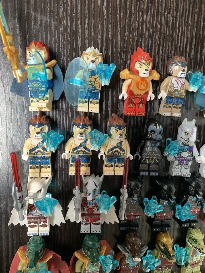 Lego Chima Minifigures lot Lennox Craggar Gorzan Laval Crawley legends - Image 2 of 4