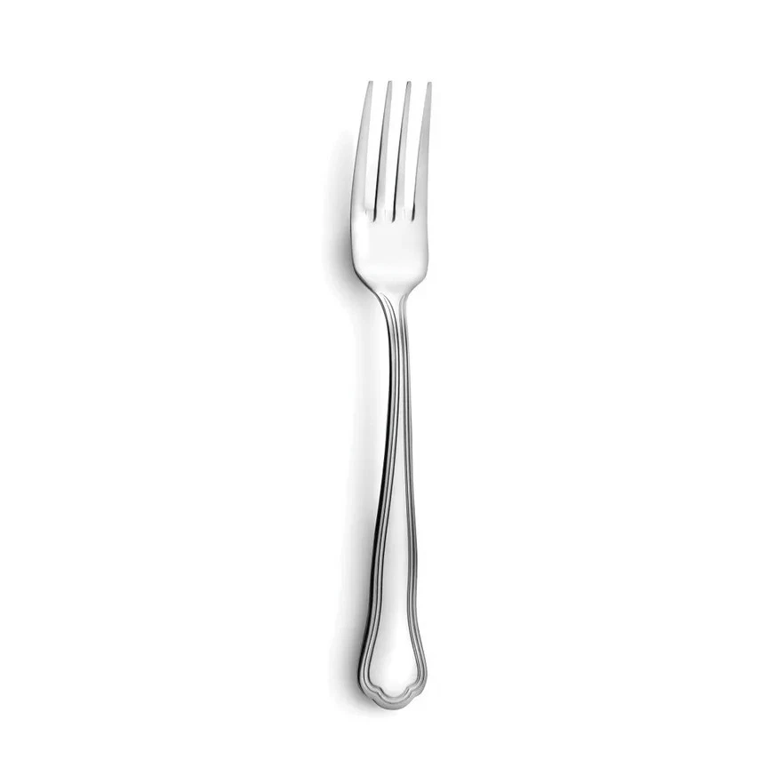 6 x fourchettes de Table CONTOUR URFE - Inox 18/0 - Amefa - Photo 1/4
