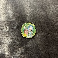Rick And Morty Eye Stretching Portal Metal Enamel Pin Badge Brooch Brand New