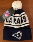 LA Rams Retro Colors Embroidered Logo Kids Beanie Size Toddlers 2T-4T NEW
