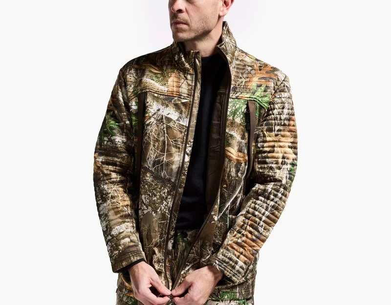 Rocky Stratum Outdoor Jacket, Real Tree Edge Camo, Large, HW00235 - Image 4 of 4
