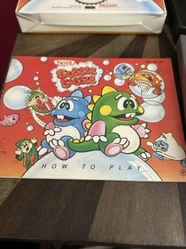 Bubble Bobble (NES, 1988 Taito) Complete CIB With Manual Box Nintendo
