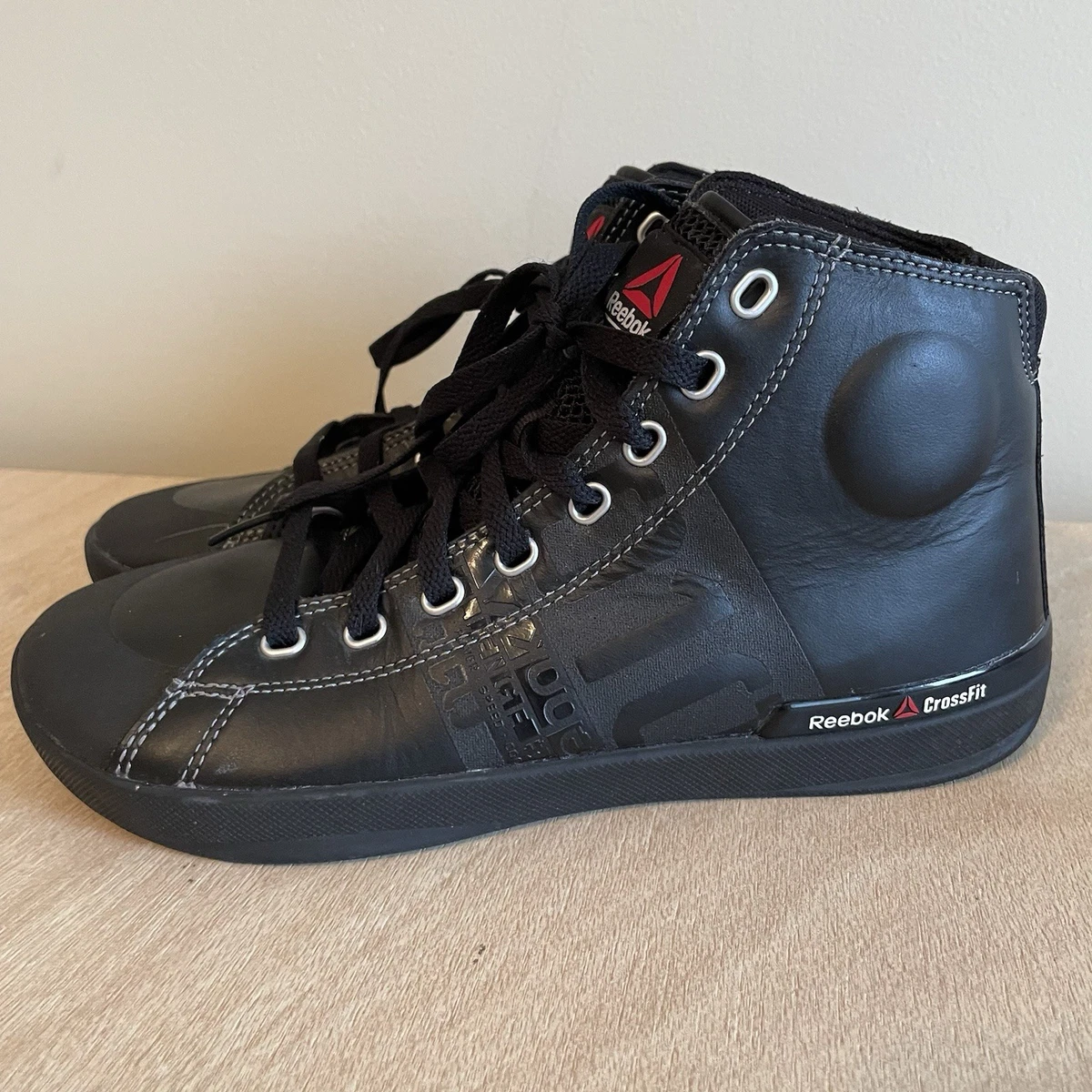 Reebok CrossFit RCF Men\'s Training Shoes Black Lace Up Strap Mid‎ Top Size 8 Reebok Crossfit Black for Sale | Authenticity Guaranteed | eBay main image 2