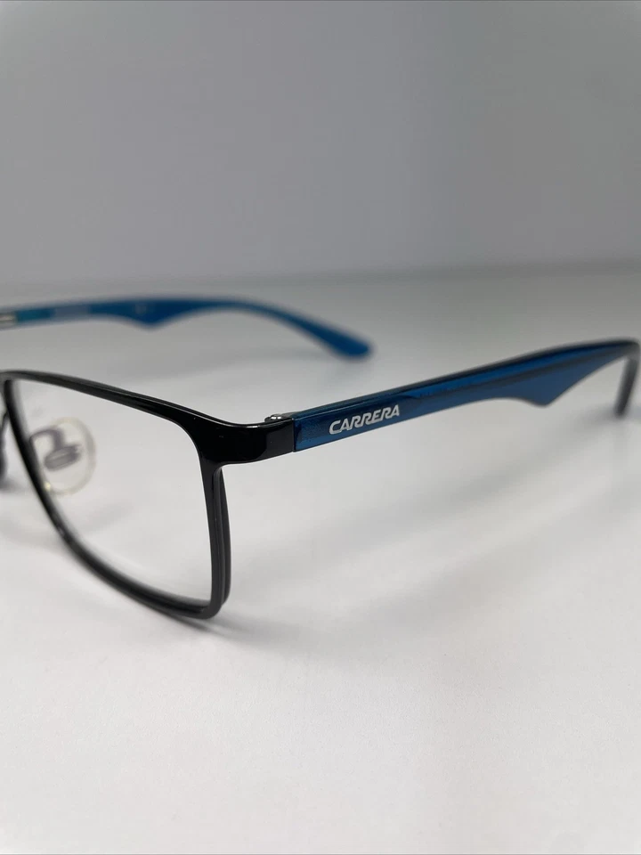 Monturas de gafas Carrera CA 6614 DFM negro azul 54-19 140 diseñador hombres mujeres Foto 3 de 4