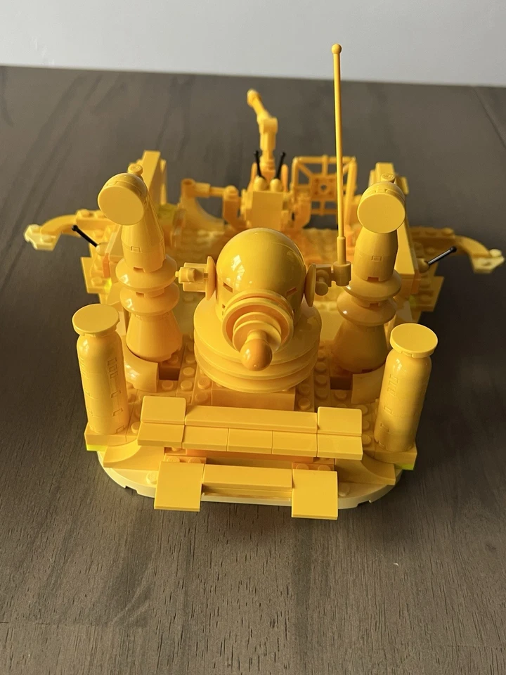 Placa de tijolo LEGOs amarela mista 2 libras 12 oz especialidade incêndio guarda costeira cidade MOC - Imagem 4 de 4