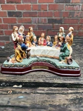 The Mirella Precious Collection Last Supper 3D Art Sculpture Twelve Apostles