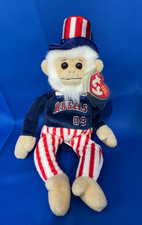 MLB Los Angeles Angels #09 TY Rally Doodle Dandy Beanie Baby Rally Monkey