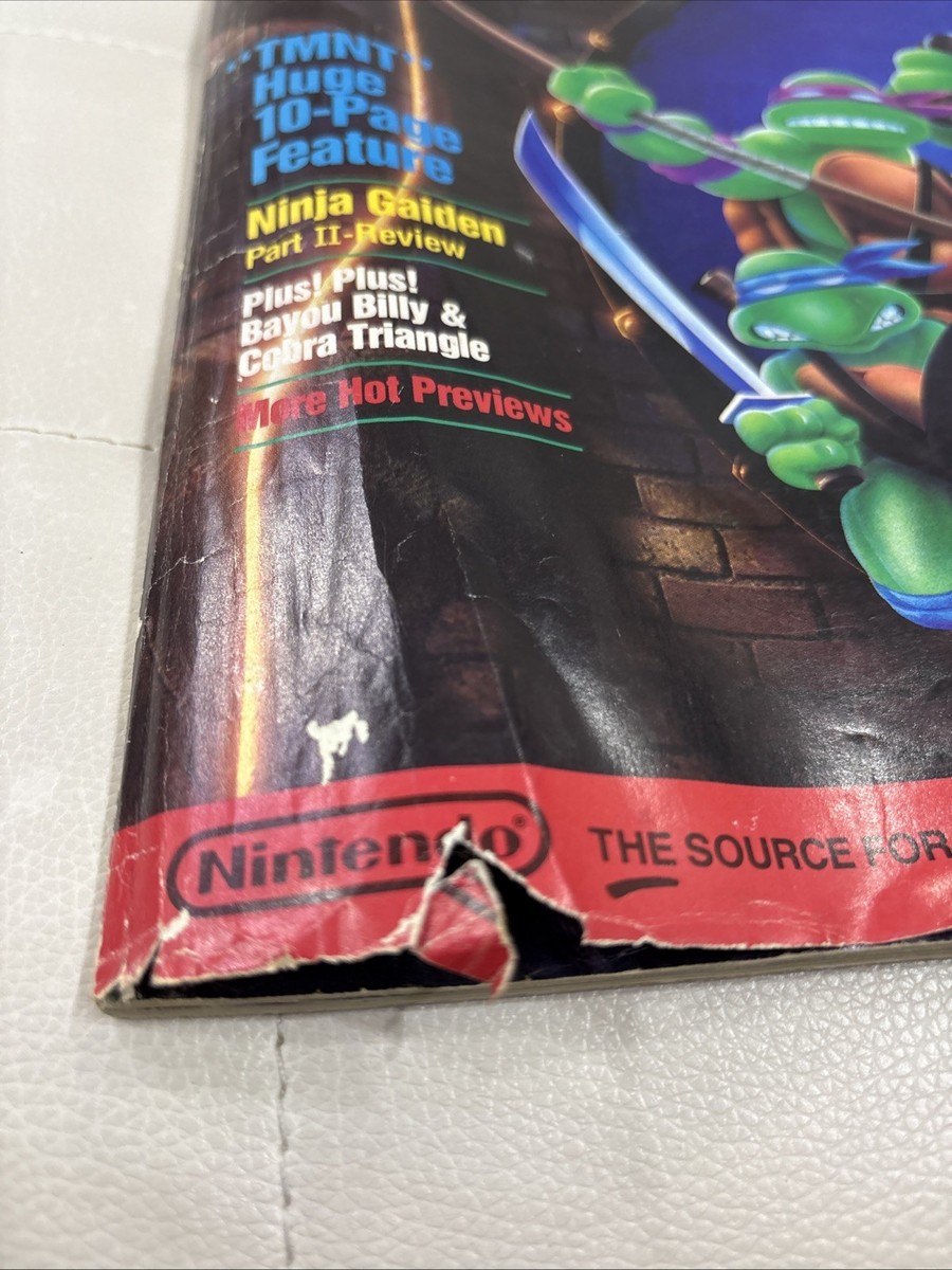 Nintendo Power Magazine June 1989 Teenage Mutant Ninja Turtles | eBay