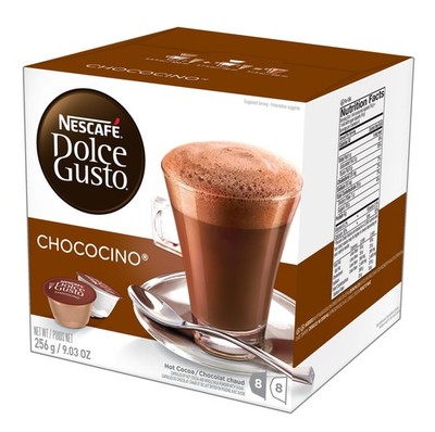 Coffee Capsules Chococino 48 Single Serve Pods (Makes 24 Specialty Cups)