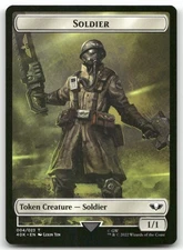 Soldier (004) // Arco-Flagellant Double-Sided Token 4 // 11 MTG Universes Beyond