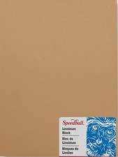 Speedball 4311 Premium montowany blok linoleum – drobna, płaska powierzchnia dla łatwego