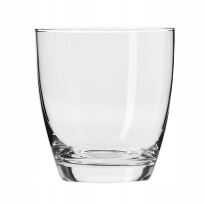 6x Amber Glasses 370ml Crystal Glass Drinking Glasses Set Clear