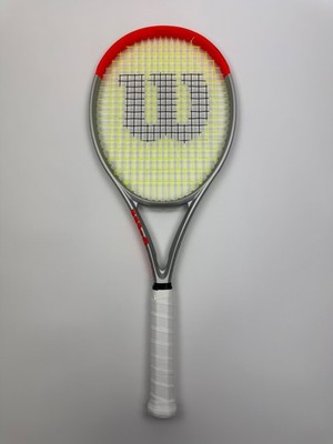 Wilson Clash 100L V1 Silver Limited Edition, 4 3/8 Excellent 9.5/10