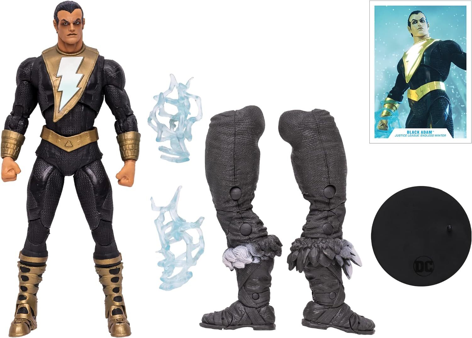 McFarlane DC Multiverse Black Adam Endless Winter 7"" Figure New
