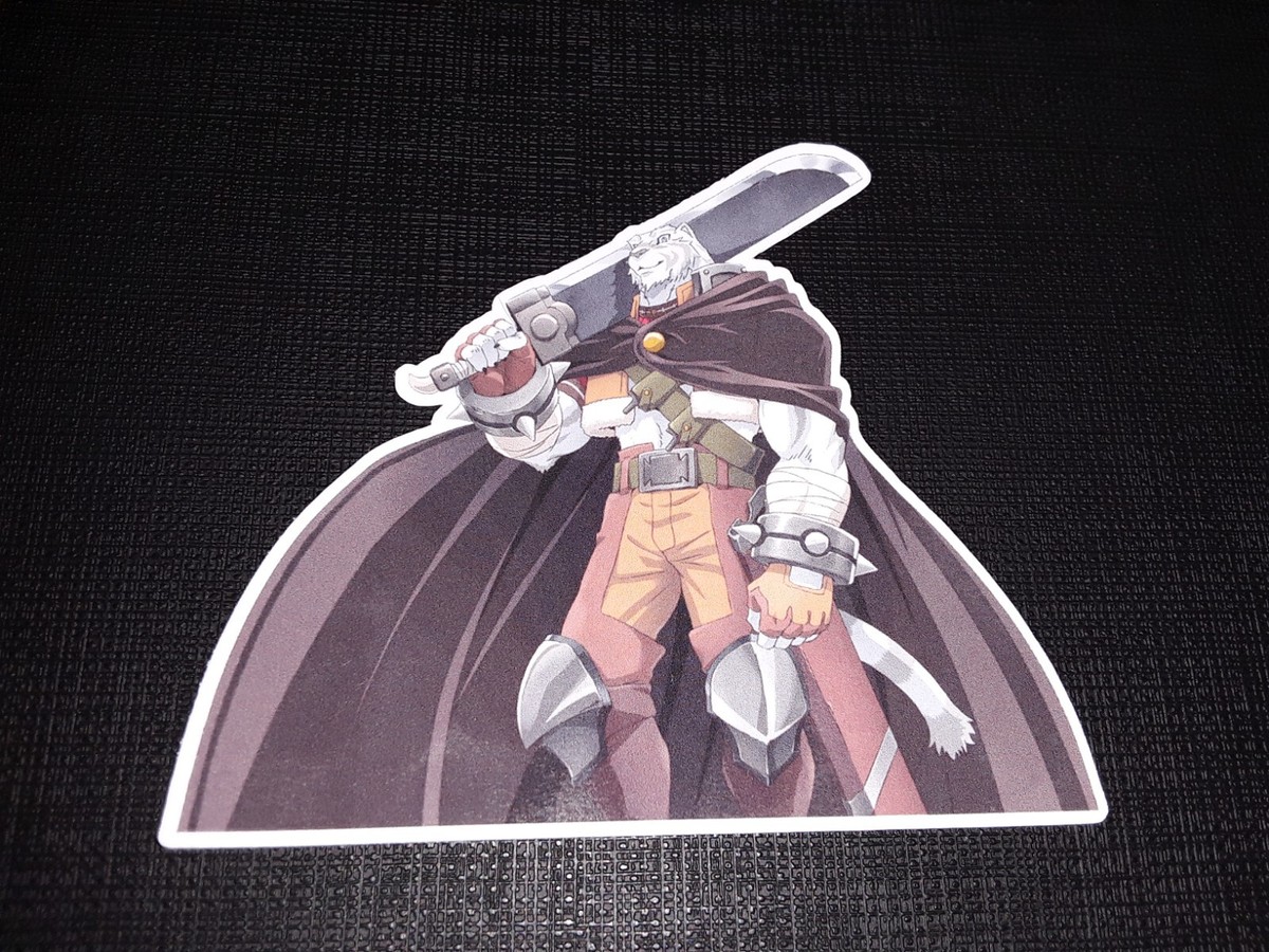 Mercenary Grimoire of Zero Glossy Sticker Anime Appliances, Walls 