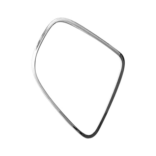 Right / Passenger Side Taillight Tail Light Trim Ring 3W5-807-764 Chrome Plastic - Picture 7 of 8
