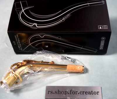 YAMAHA AV1 Neck for alto saxophone AV1 Yellow Brass Gold Lacquer