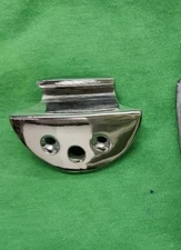 Chrome bracket for Rickenbacker R tailpiece. It will fit 330 360 325 4005 models