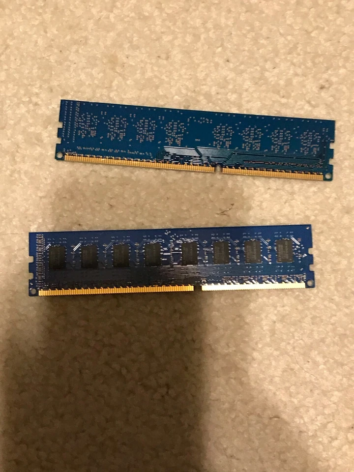 2 ELPIDA RAM Sticks 2GB & 1GB 2Rx8 PC3-10600U-9-10-B0 & 1Rx8 PC3-10600U-9-10-A0 - Image 2 of 2