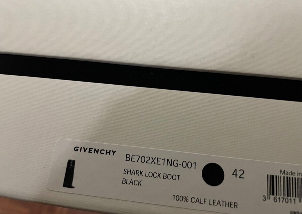 Givenchy Shark Lock Boots Size 42 AUTHENTIC - image 10
