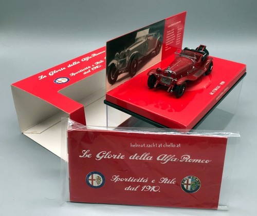 Minichamps 1:43 Alfa Romeo 6C 1750 Gran Sport Zagato, Le Glorie della Alfa Romeo